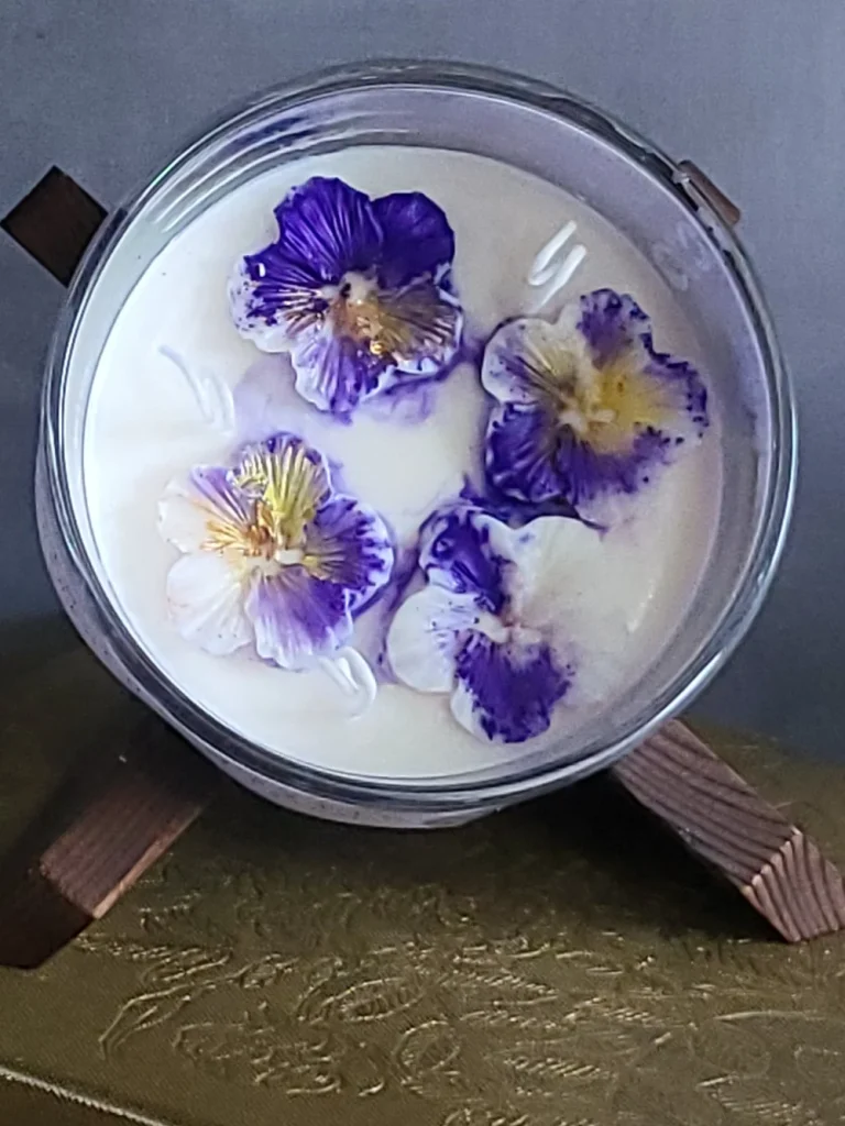 Zodiac Bloom Candle Capricorn