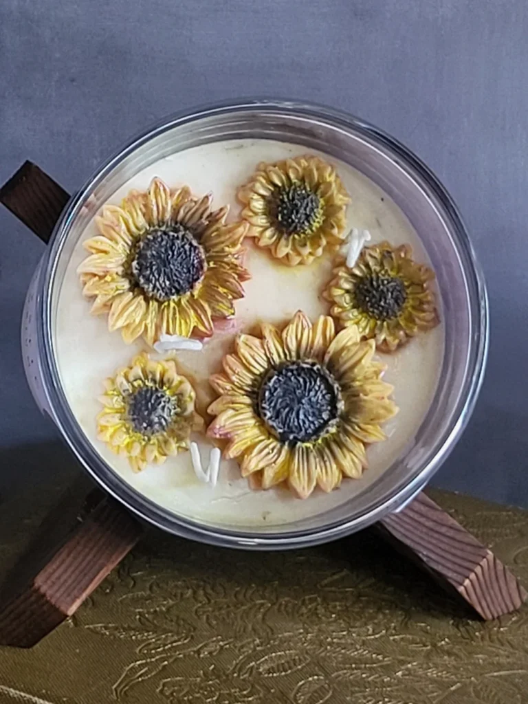 Zodiac Bloom Candle Leo