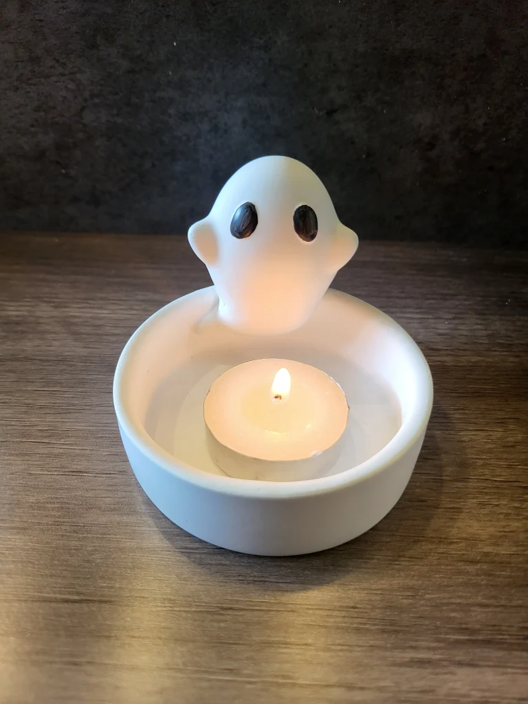 Ghost Tea Light Holder