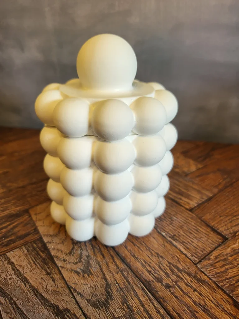 5 bubble jar with lid