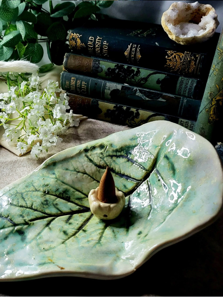 beach leaf dish
