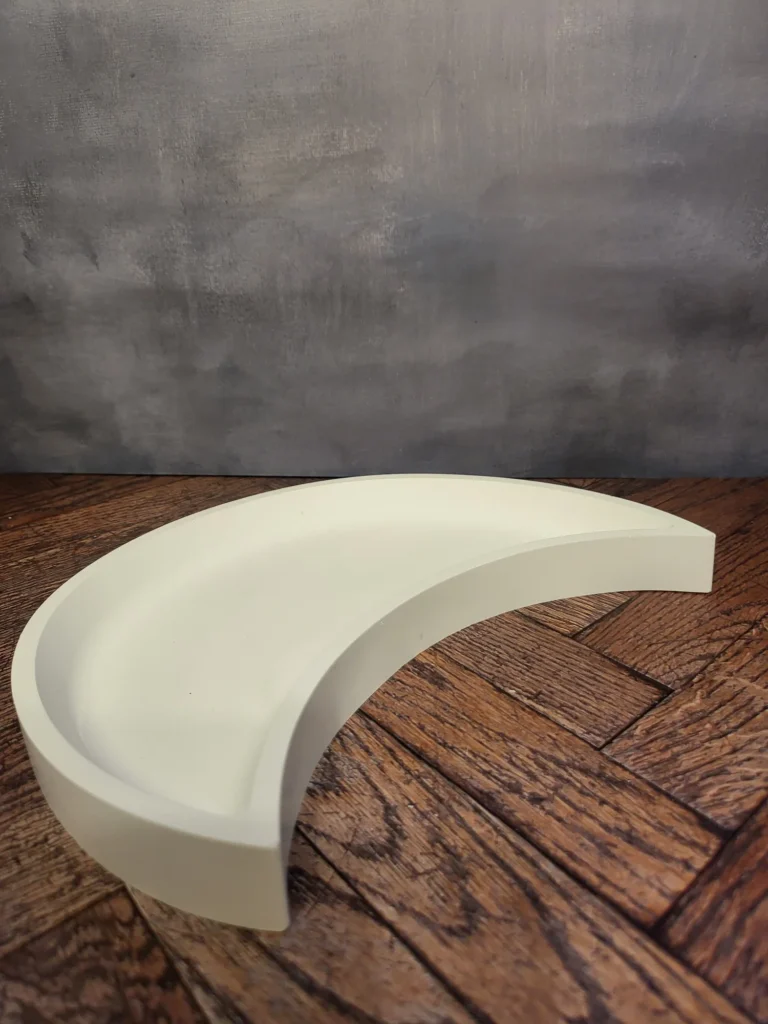 Crescent moon tray
