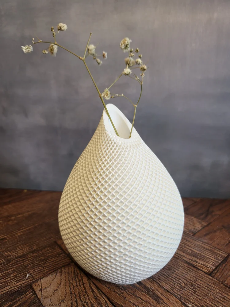 Diamond Tear Vase
