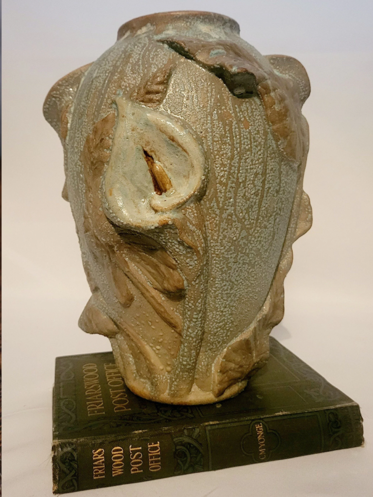 Large Lily Pottery Vase