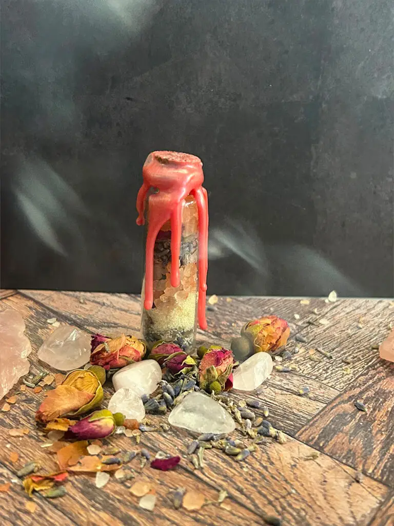 love spell jar