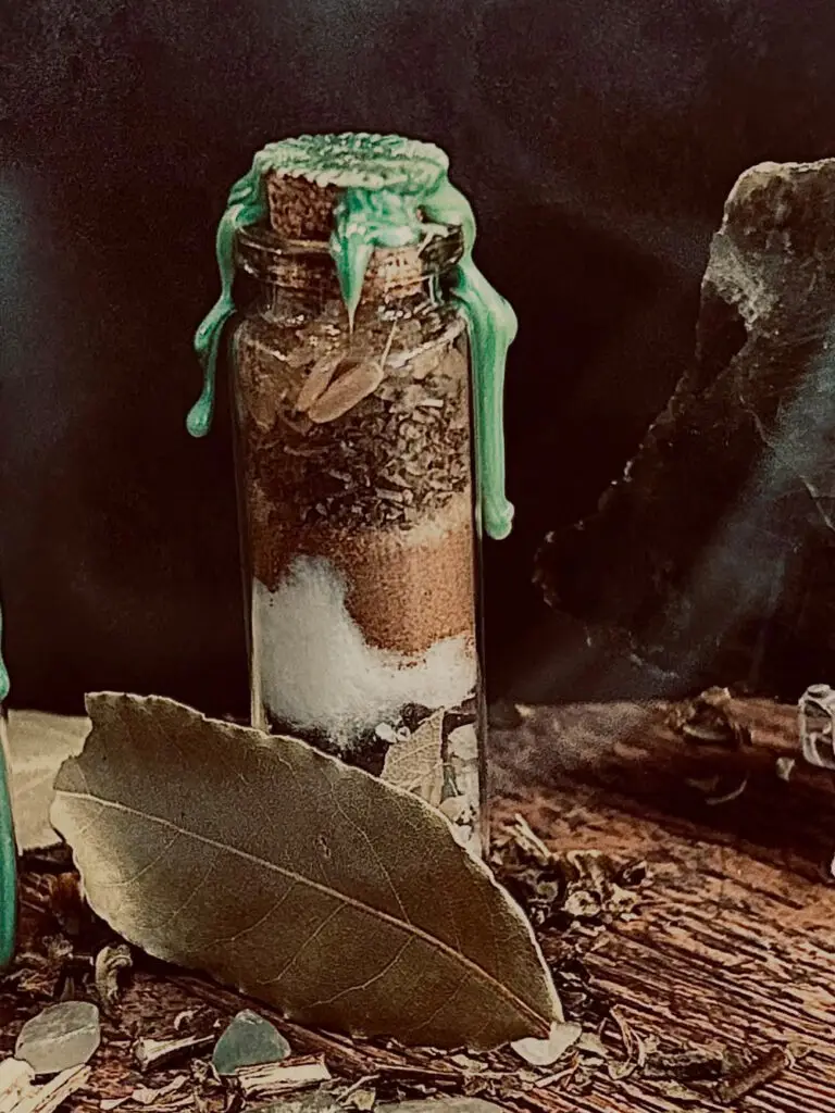 prosperity spell jar