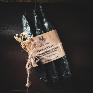 protection spell candle